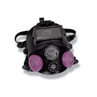 Honeywell 760008ASW North Small Black Silicone 7600 Series Full Face Facepiece  With Welding Attachment